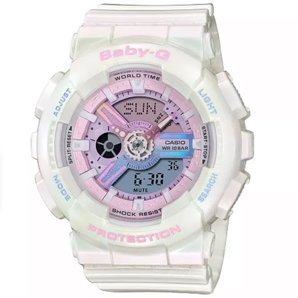 Baby-G G-Shock Pearl and Pink Women’s Resin Watch 43.4mm - New without tags